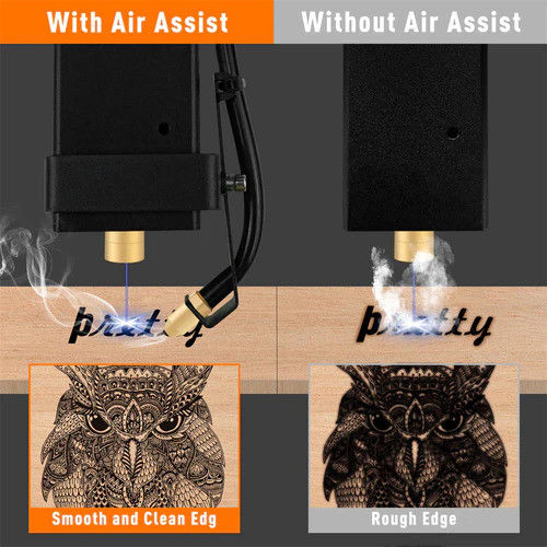 AC 110V / 220V Pompes d'assistance à l'air du graveur laser 30L/Min