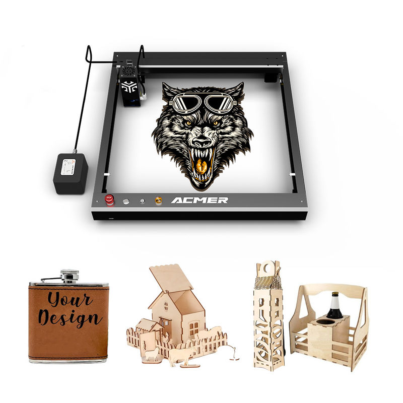 20W 40W Machine de gravure laser de bureau haute précision DC 24V pour le bois métallique