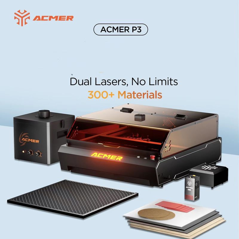 Sécurité au laser de classe 1 24W Gravateur laser fermé 2592 x 1944 Pixels Résolution de la caméra