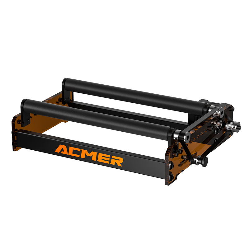 ACMER M3 Rouleau rotatif réglable à axe Y Rouleau rotatif à 360° pour graveur laser